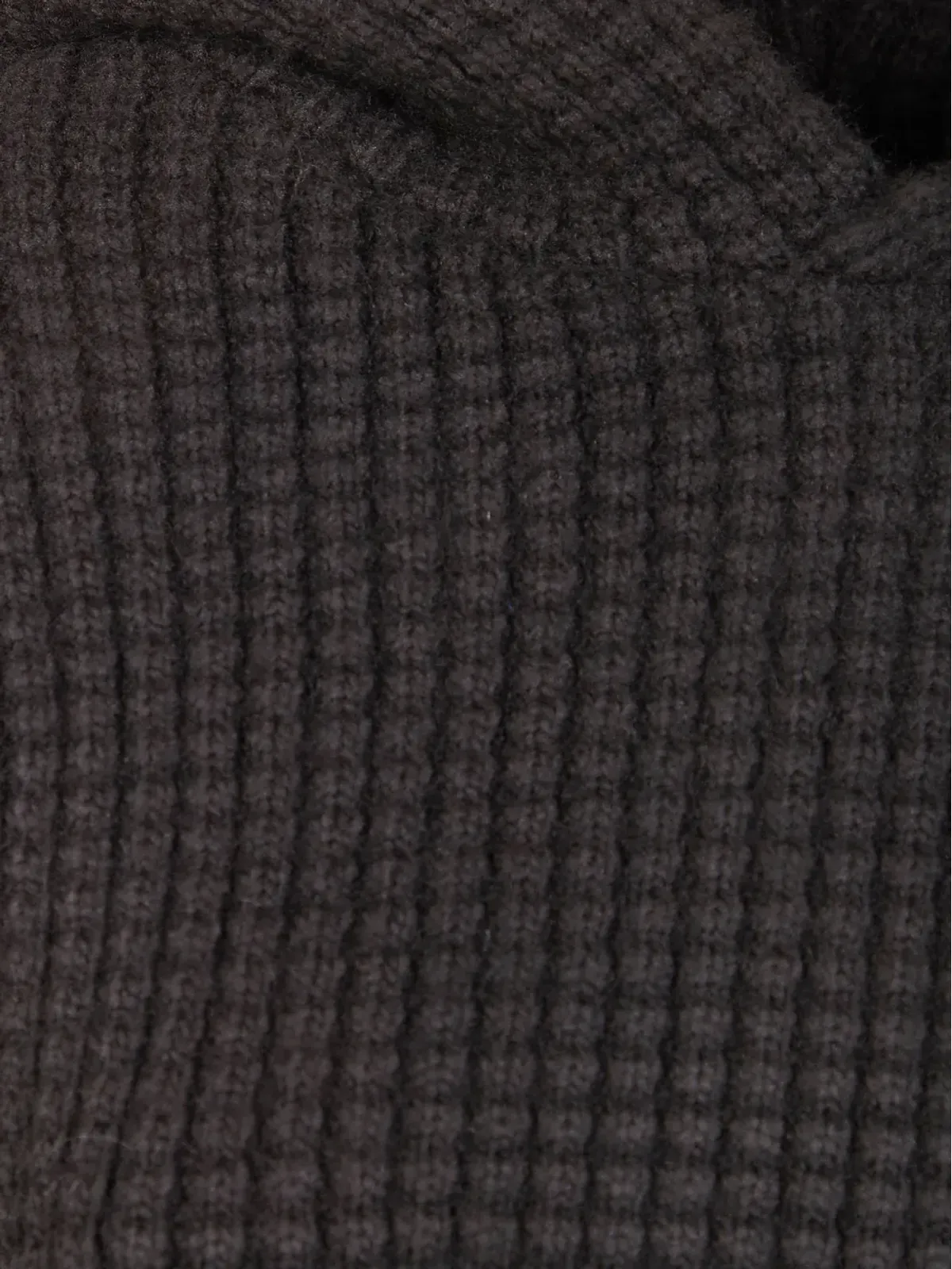 FEAR OF GOD ESSENTIALS ワッフルフーディー - ブラック - 画像3