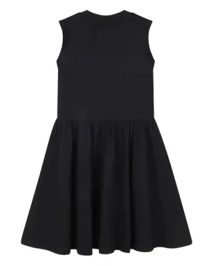 HUGO KIDS heart-detail sleeveless dress - Black - サムネイル2