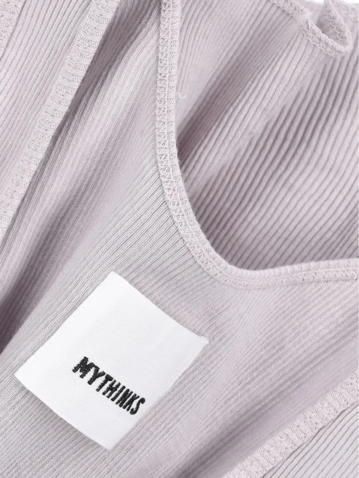 Mythinks リブ編みタンクトップ - 画像3
