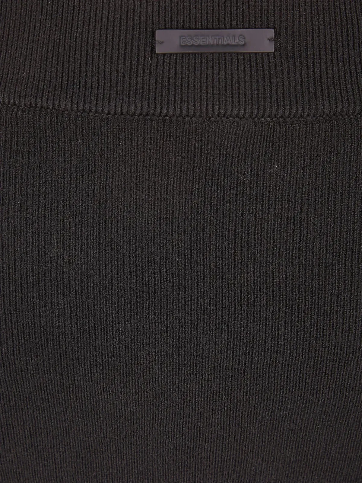 FEAR OF GOD ESSENTIALS リブ編みショーツ グレー - 画像3