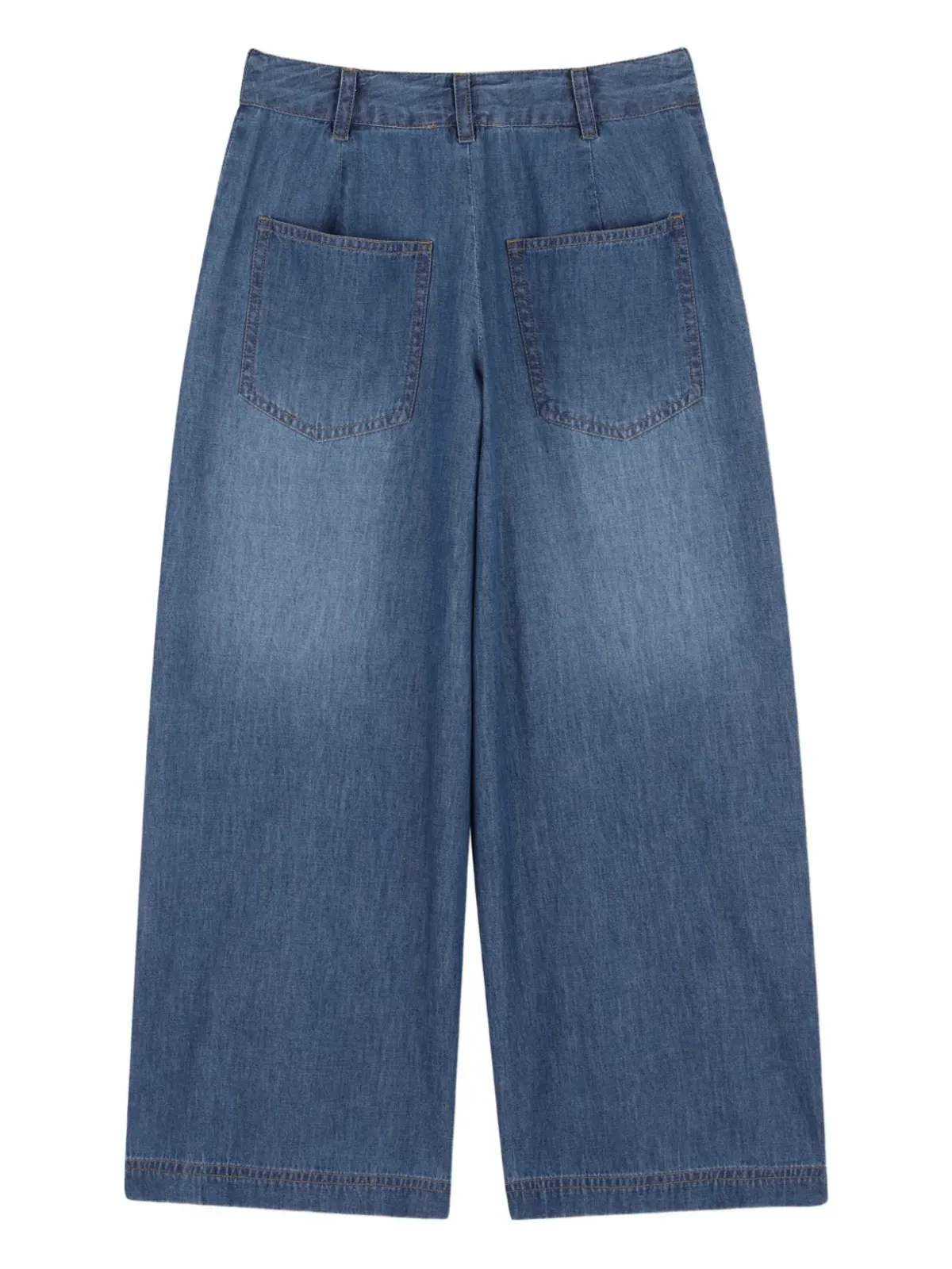 Zadig & Voltaire Kids 刺繍入りプリーツジーンズ - 画像2