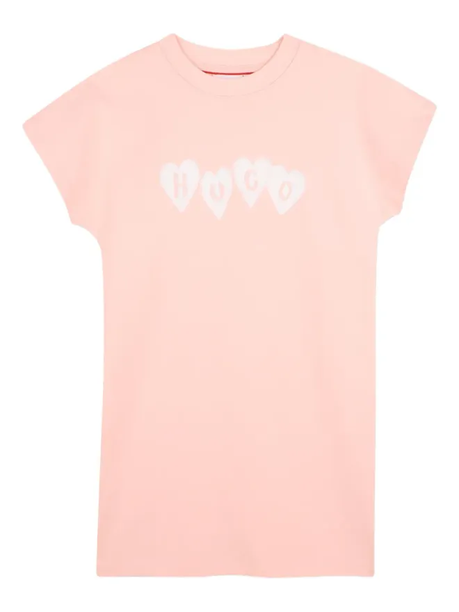 HUGO KIDS HUGO KIDS ハート柄ドレス ピンクの商品画像