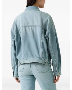 Levi's 90年代 ボタン留めデニムジャケット ブルー - サムネイル3