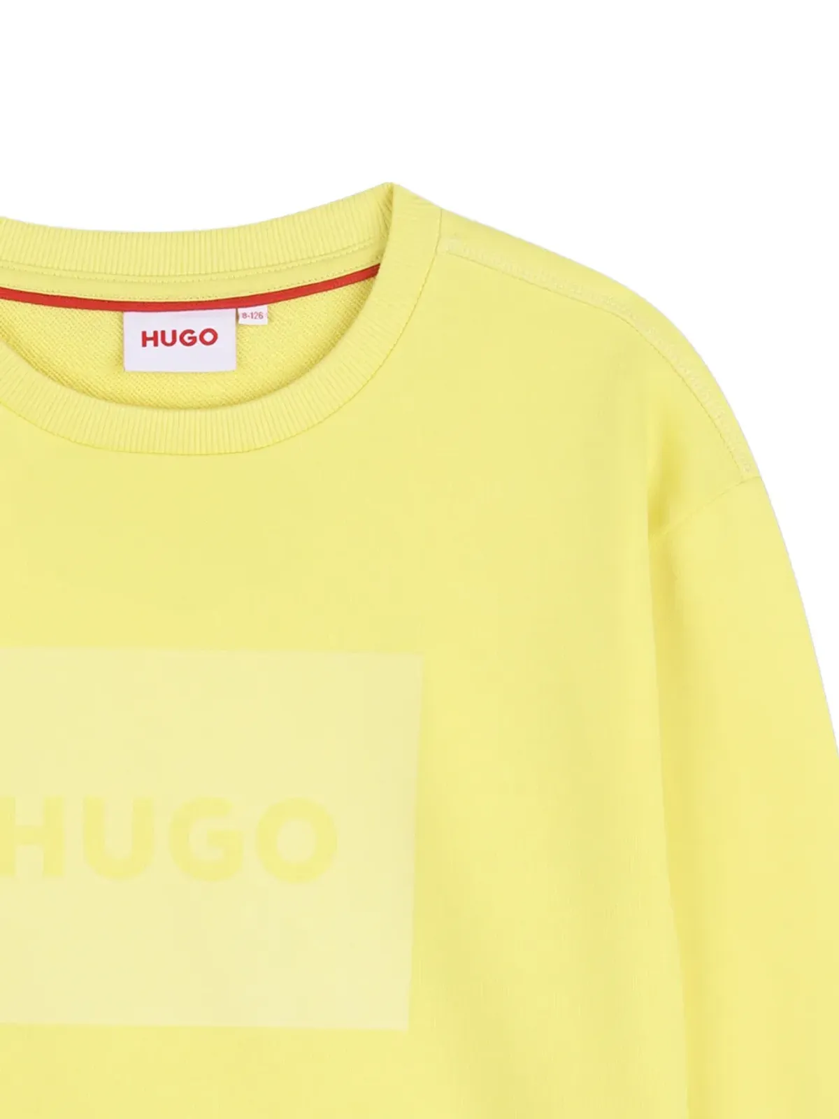 HUGO KIDS ロゴディテール クルーネック スウェットシャツ - 画像3