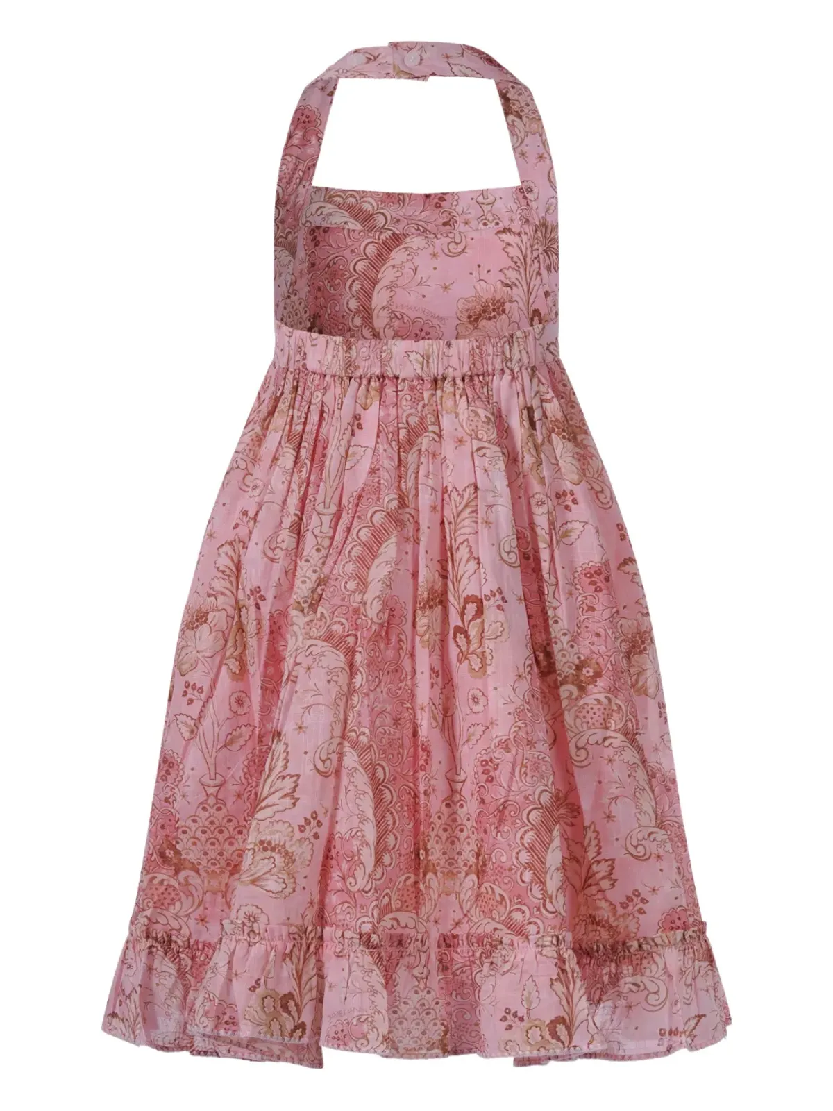 ZIMMERMANN Kids ホルターネック・フリルドレス - 画像2