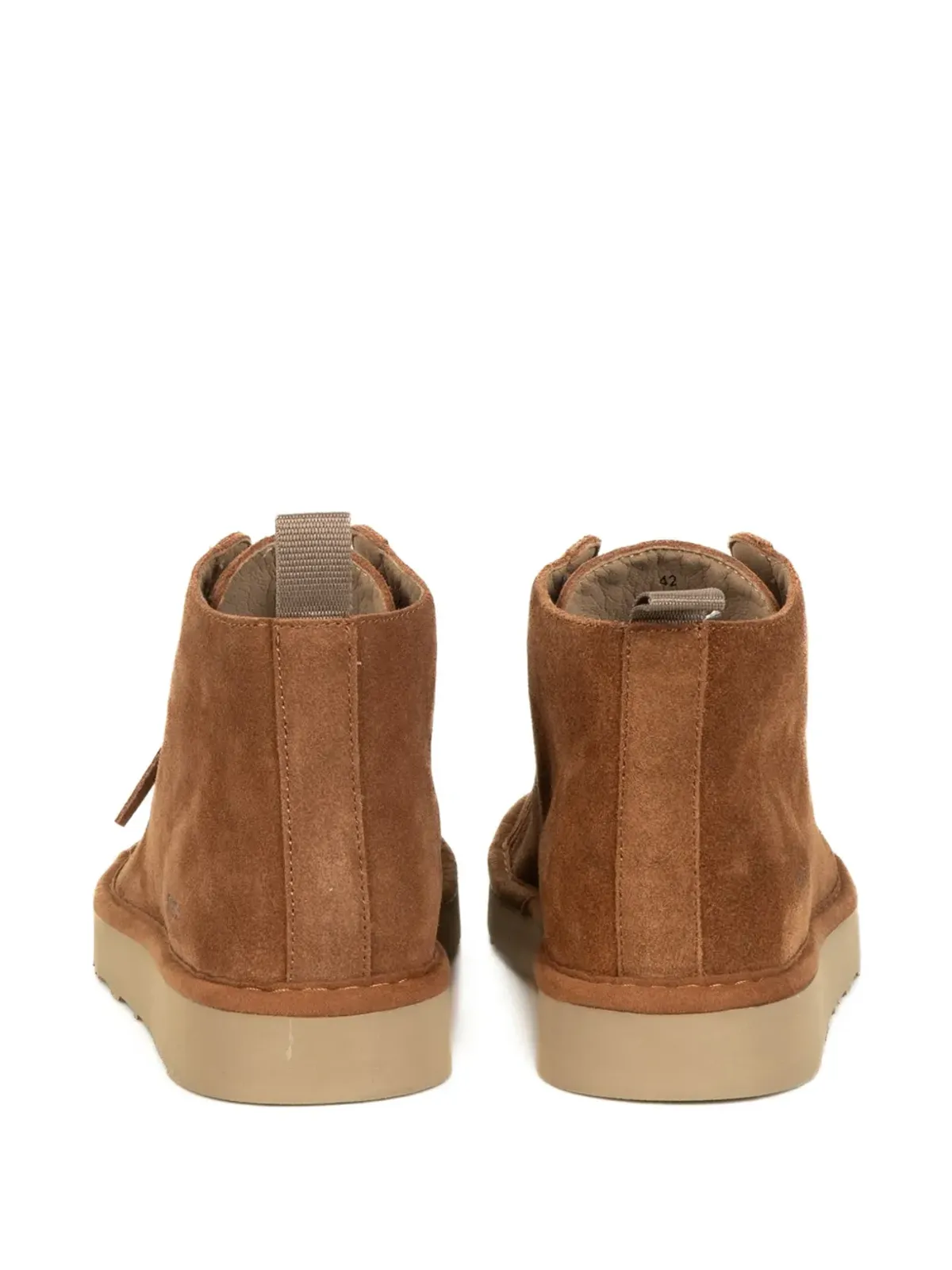PANCHIC lace-up boots - Brown - 画像3