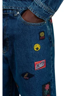 PATTA パッチワーク柄ラベル付きパンツ - サムネイル5