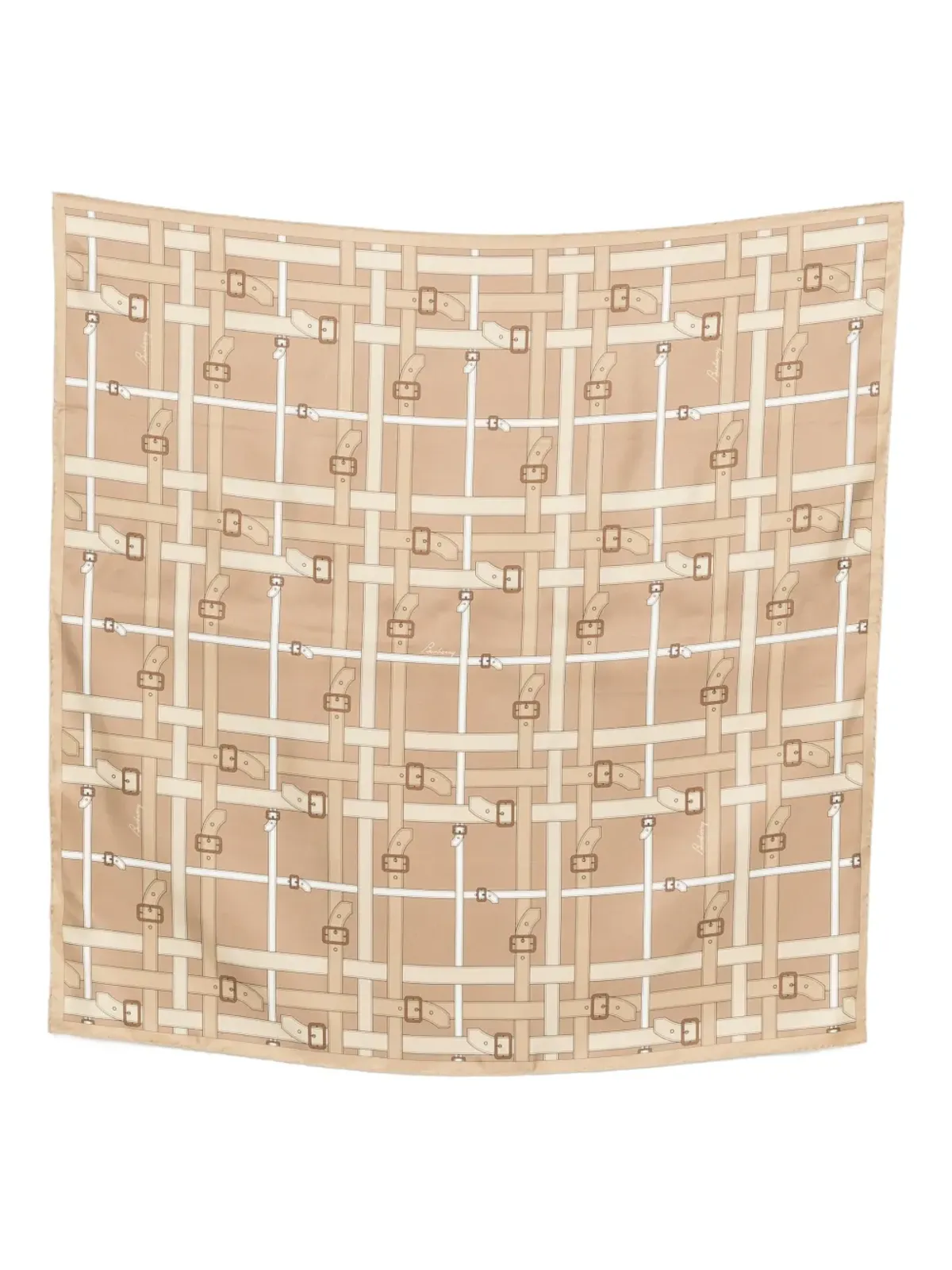 Burberry バックルプリントスカーフ - 画像1