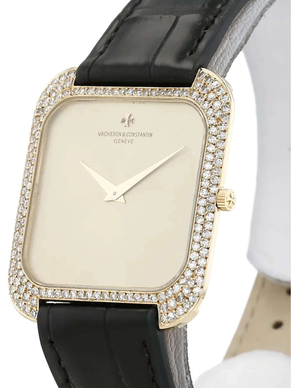 Vacheron Constantin 1970年代カーフレザーウォッチ - ゴールド - 画像3