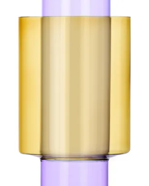Ichendorf Milano 層状デザイン花瓶 - Yellow - サムネイル2