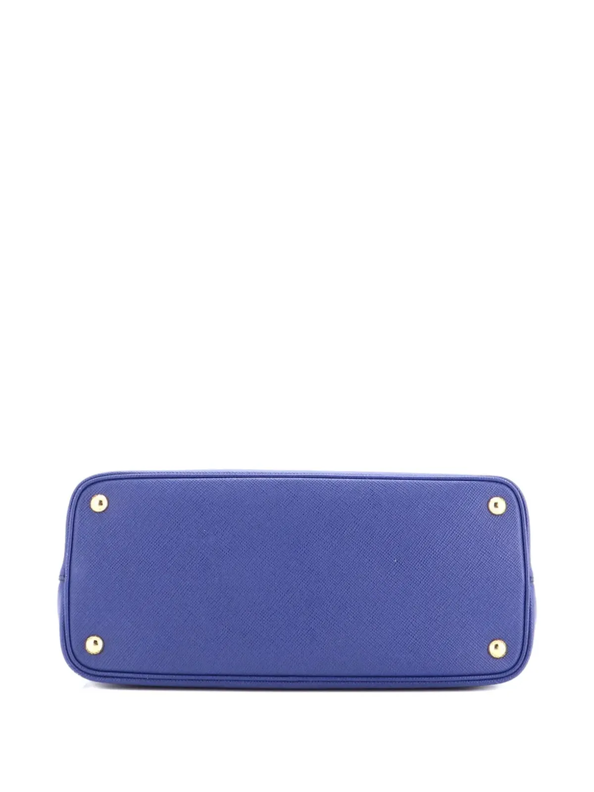 Prada Pre-Owned キュイール ダブル サフィアーノ レザー ミディアム トートバッグ - ブルー - 画像3