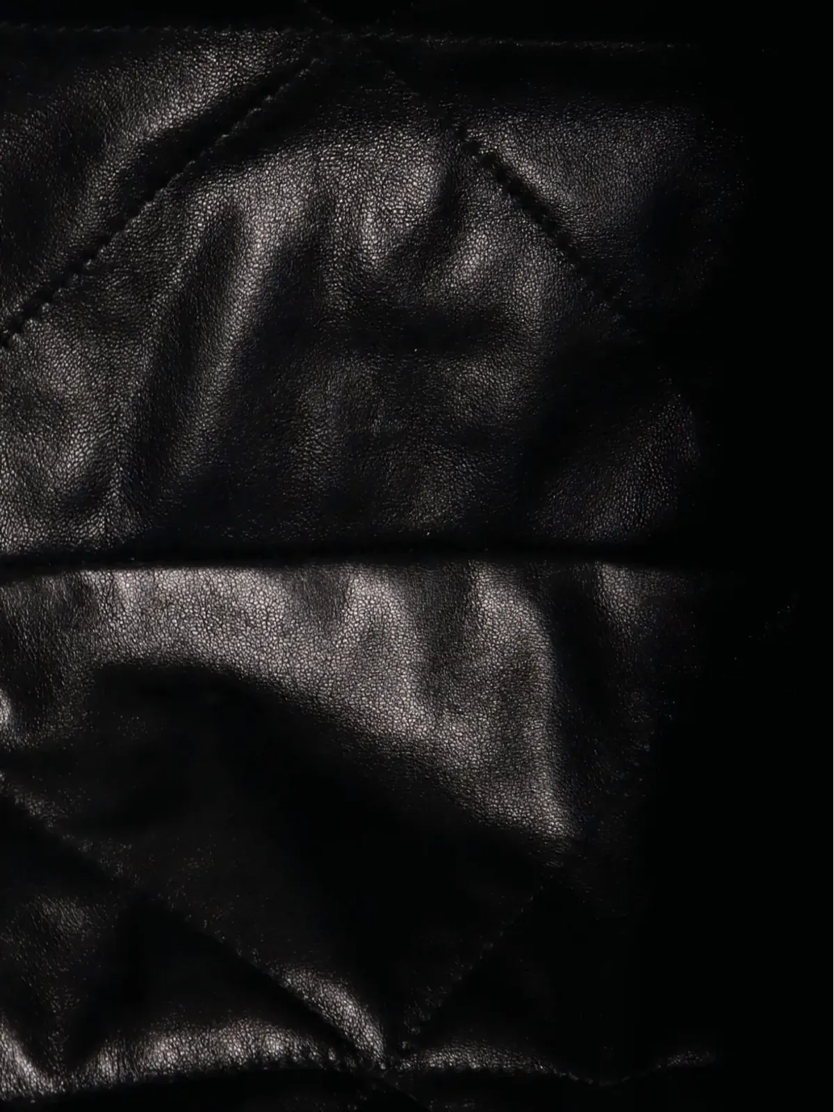 Prada ビンテージ パディッド トートバッグ キルテッド ナパ革 ラージ ショルダーバッグ - ブラック - 画像4