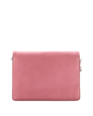 Prada ビンテージ フルフラップ グラスカーフ 小型ショルダーバッグ - ピンク - サムネイル2