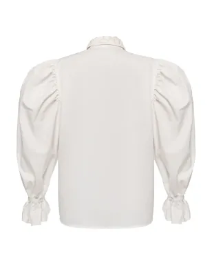 ANOUKI floral-appliqué shirt - サムネイル5