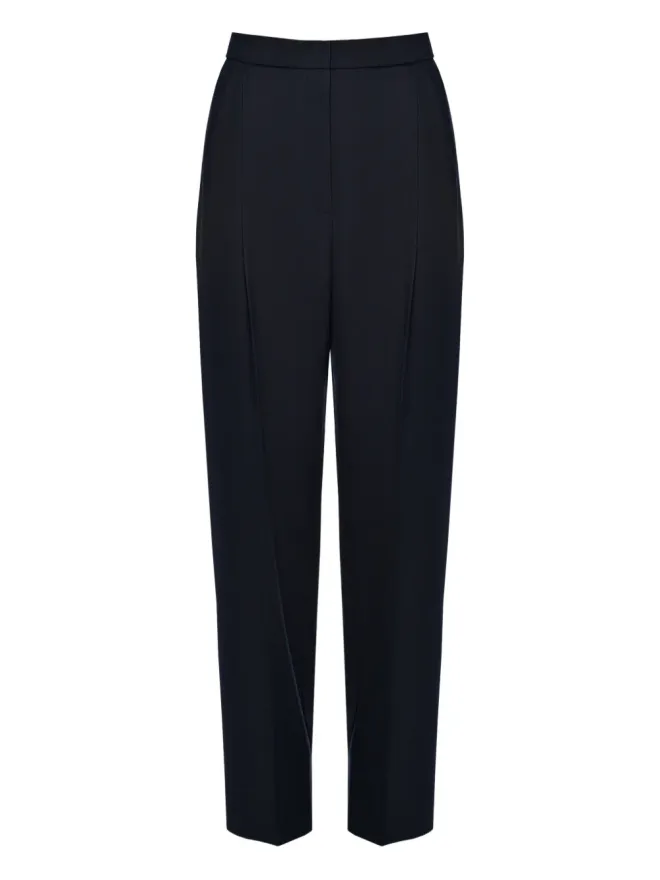 ANOUKI ANOUKI センタークリースパンツ - ブルーの商品画像