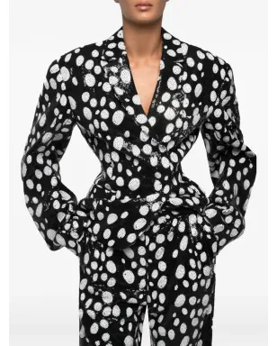 ANOUKI sequinned suit - Black - サムネイル5