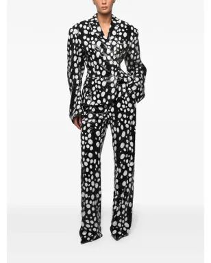 ANOUKI sequinned suit - Black - サムネイル3