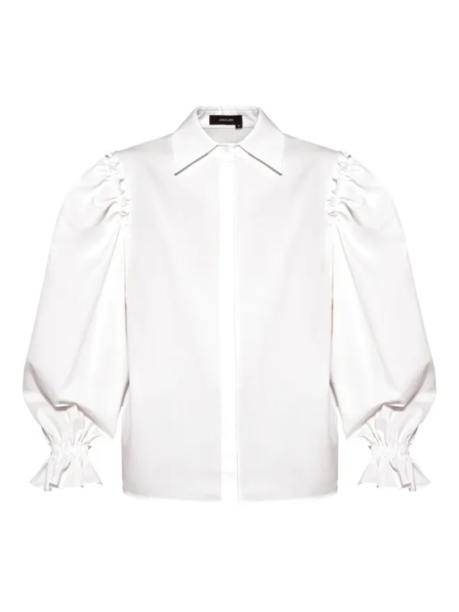 ANOUKI ANOUKI フリルディテールシャツの商品画像