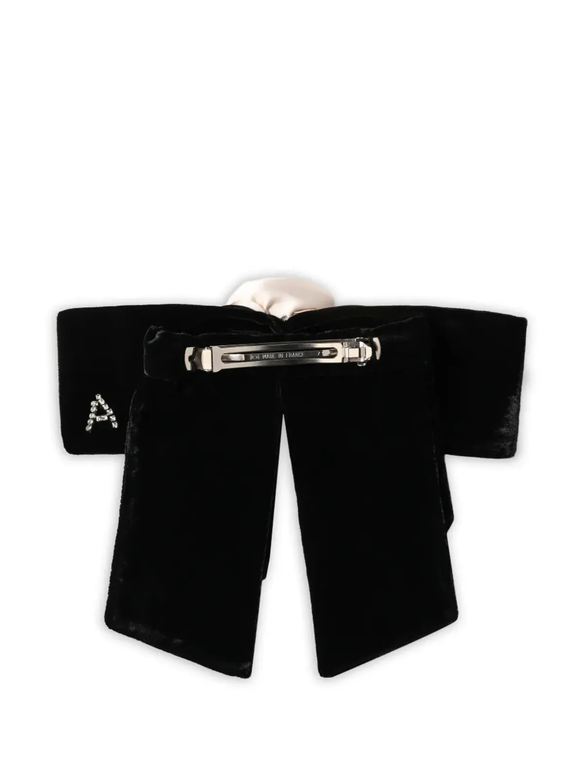 ANOUKI 花モチーフのリボン ヘアアクセサリー - ブラック - 画像2