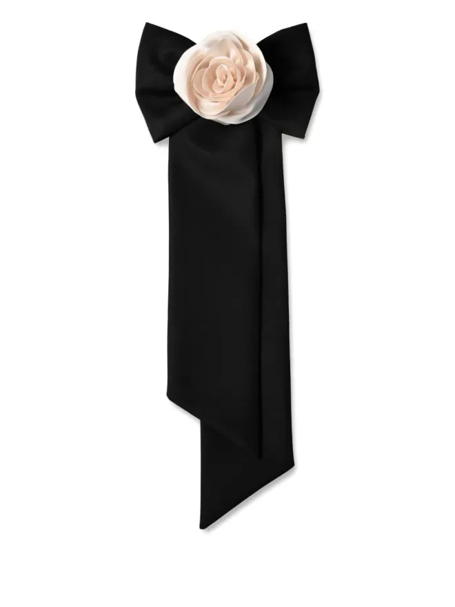 ANOUKI ANOUKI 花モチーフリボン ヘアアクセサリーの商品画像