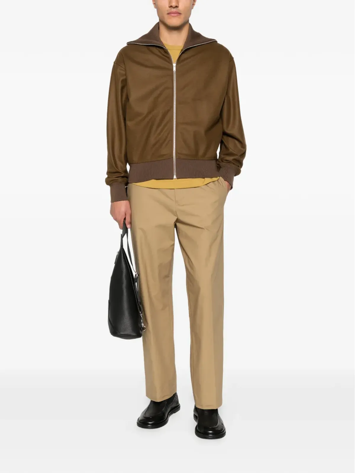 JIL SANDER+ コットン テーパードパンツ - 画像2