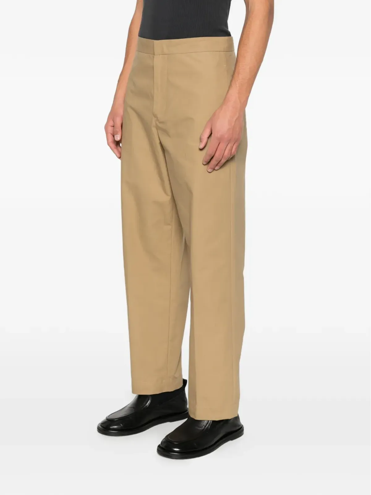 JIL SANDER+ コットン テーパードパンツ - 画像3