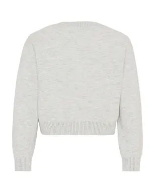 Tommy Hilfiger Junior ロゴ入りインターシャ クルーネックトップ - サムネイル2