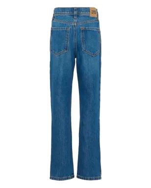 Tommy Hilfiger Junior ベルトループ付きファイブポケットジーンズ - Blue - サムネイル2