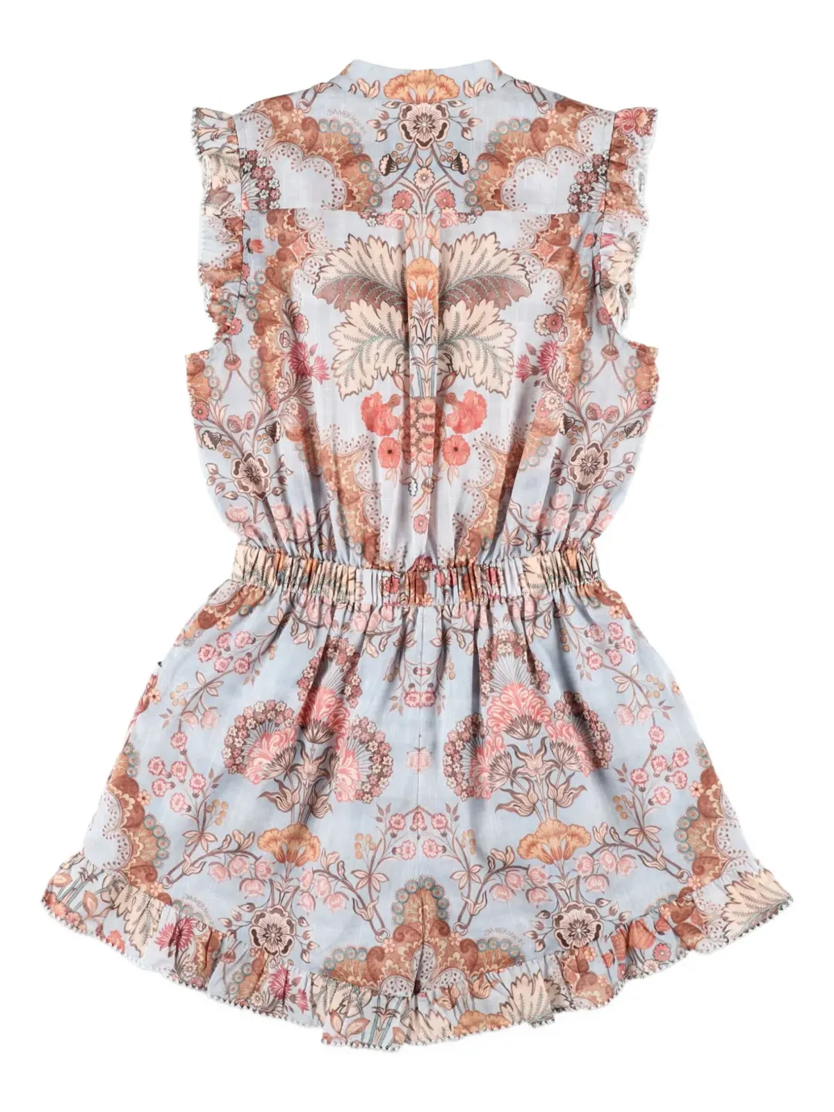 ZIMMERMANN Kids フリル花柄ジャンプスーツ - 画像2