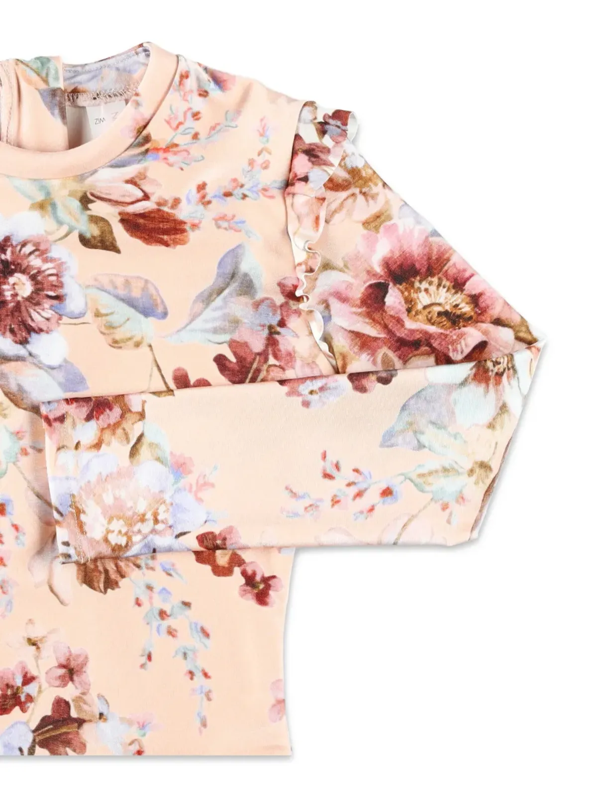 ZIMMERMANN Kids Awaken フリル花柄長袖水着 - 画像3
