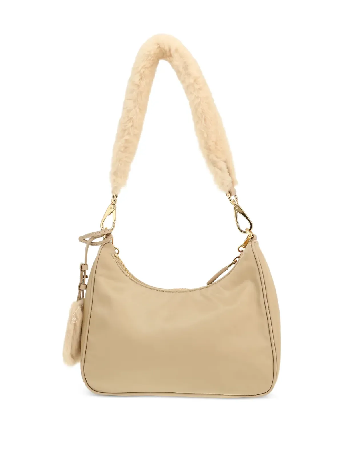 Prada ビンテージ 2020年代リエディション2005 チェーンショルダーバッグ - ニュートラルカラー - 画像2