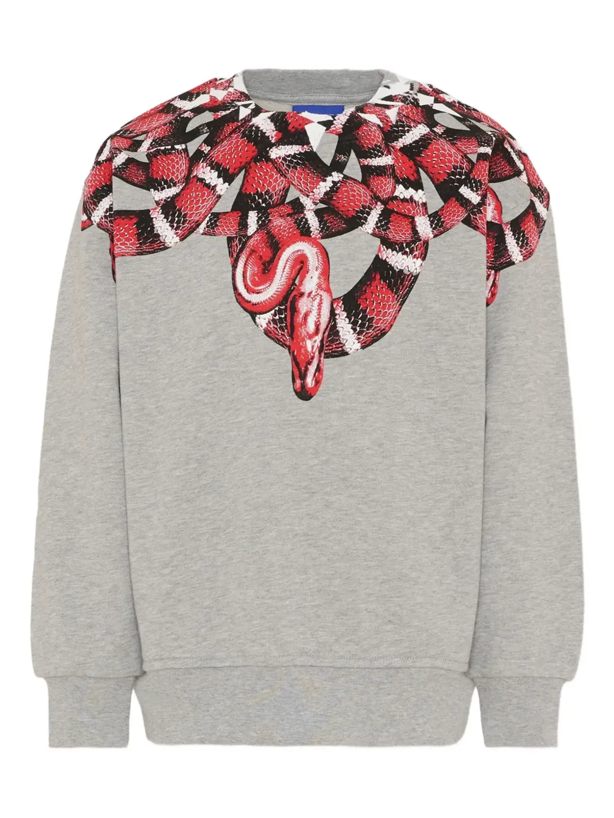 COUNTY OF MILAN KIDS 蛇柄クルーネックスウェット - グレー - 画像1