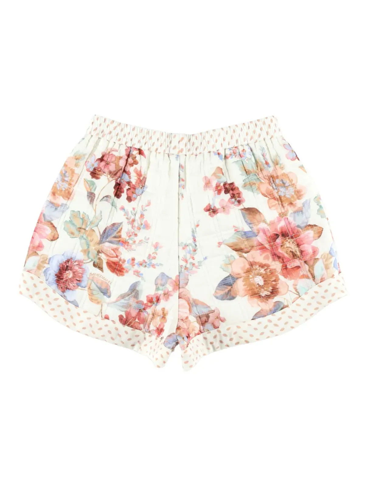 ZIMMERMANN Kids Awaken 花柄ショーツ - ベージュ - 画像2