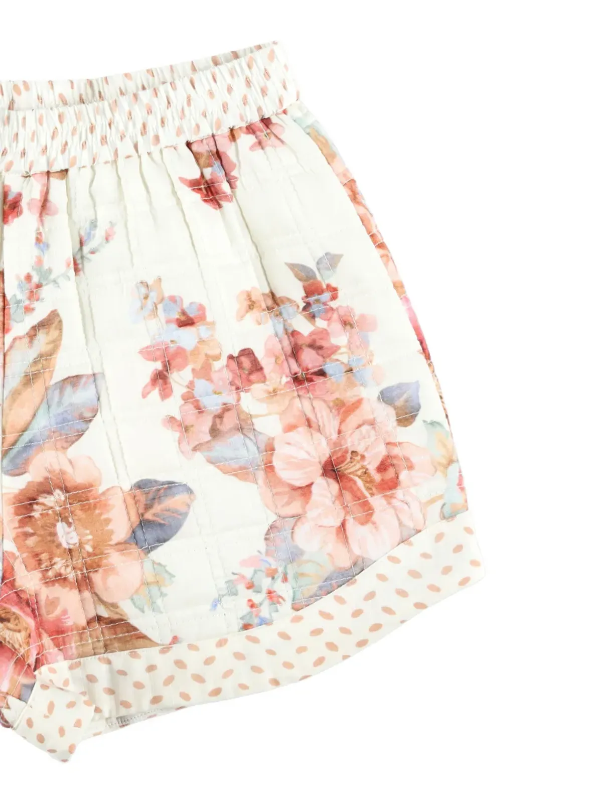 ZIMMERMANN Kids Awaken 花柄ショーツ - ベージュ - 画像3