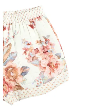 ZIMMERMANN Kids Awaken 花柄ショーツ - ベージュ - サムネイル3