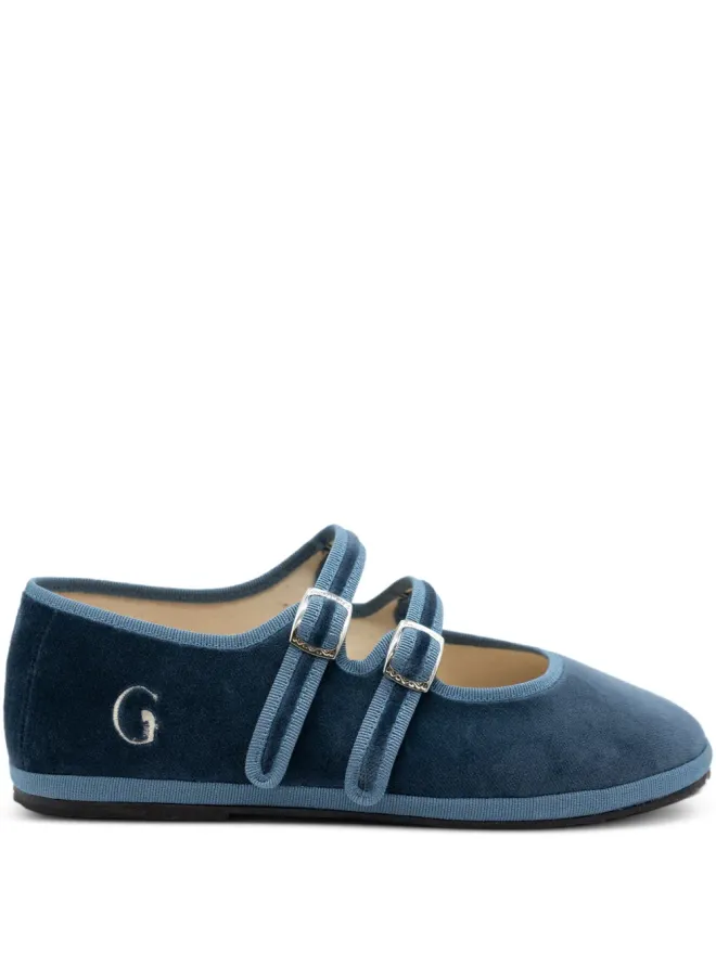 Gondolina Gondolina Rialto Mary Jane ダブルレース バレエフラットの商品画像