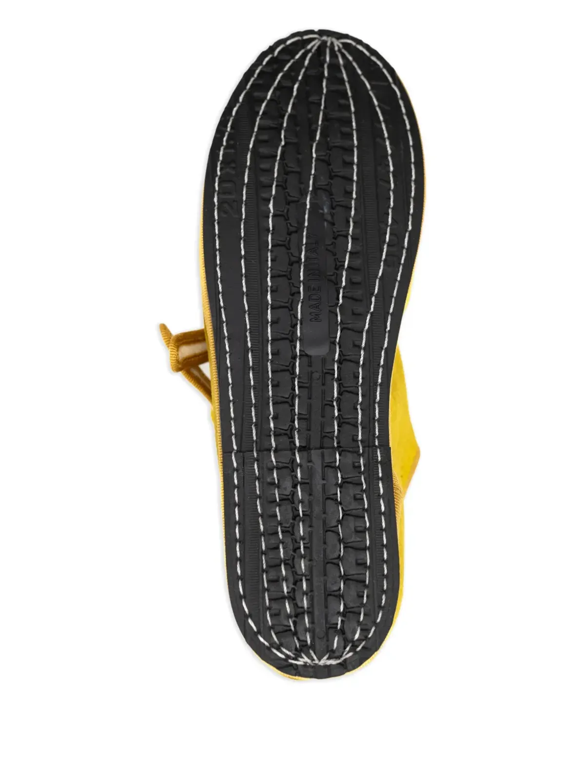 Gondolina Nina Mary Jane double-lace ballet flats - Yellow - 画像5