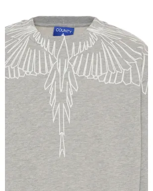 COUNTY OF MILAN KIDS グラフィックプリント クルーネック スウェットシャツ - サムネイル3