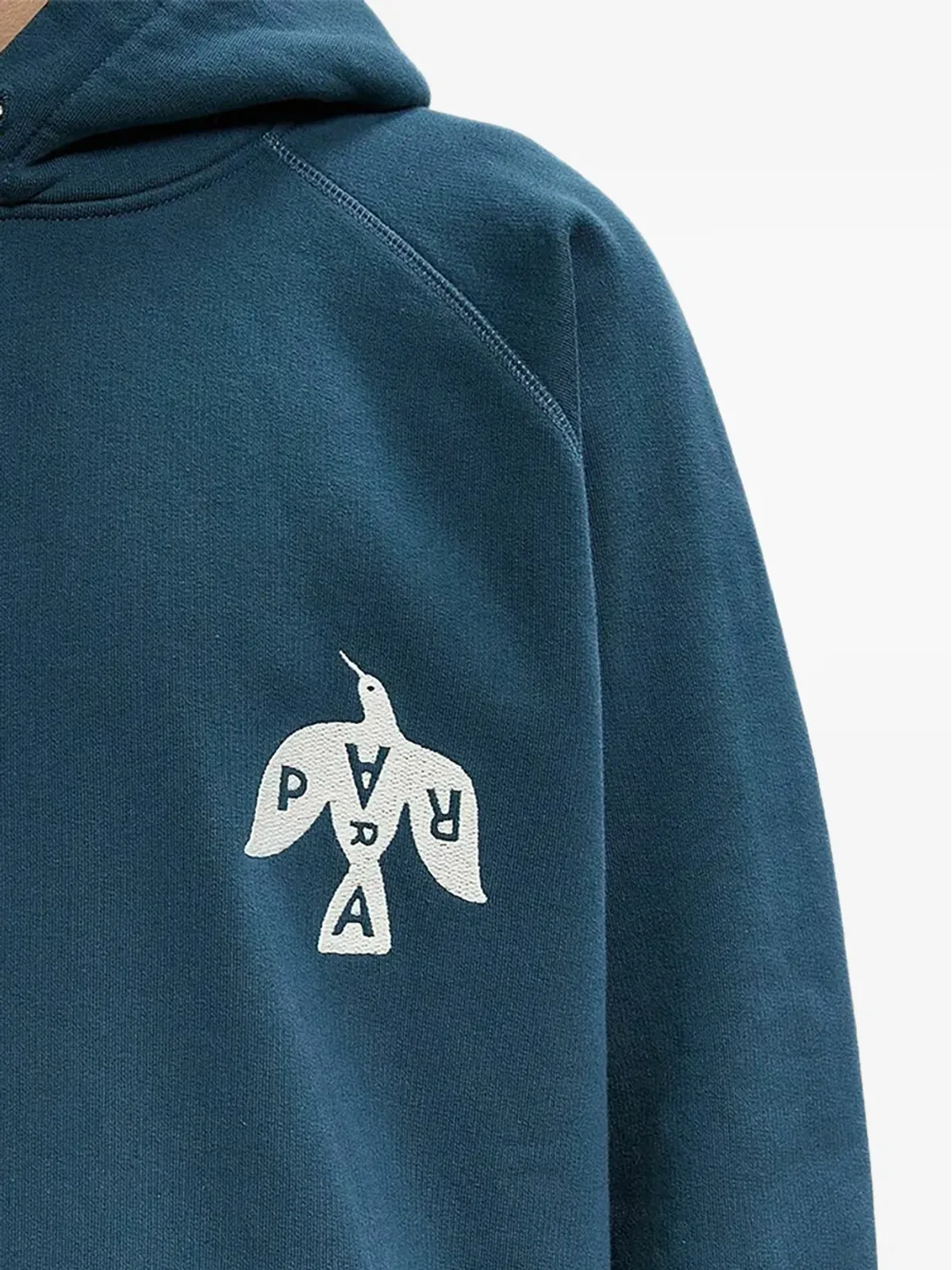 BY PARRA logo-print hoodie - Blue - 画像2