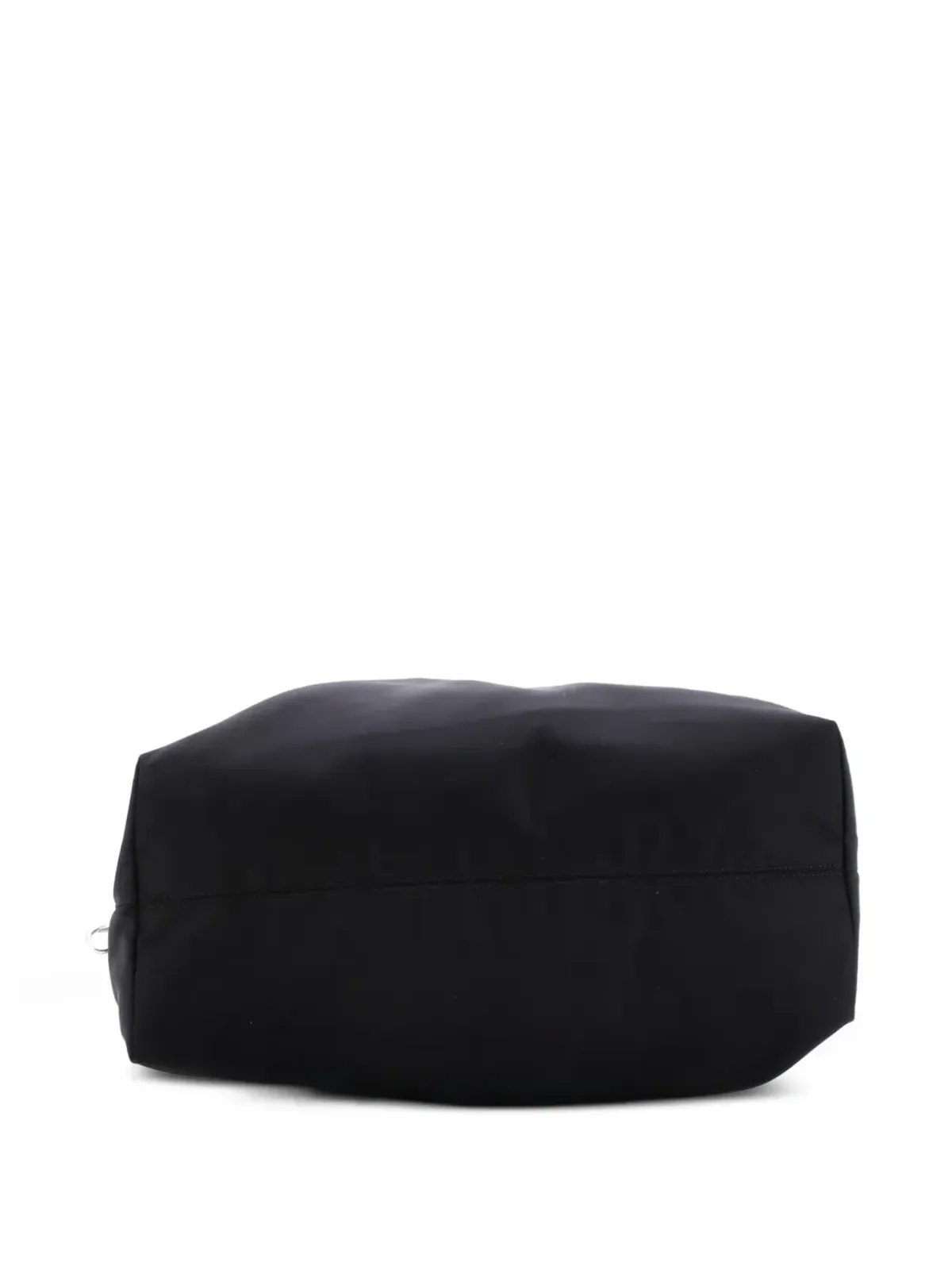 Prada ビンテージ Vela Zip Top Convertible Tessuto Large トートバッグ - ブラック - 画像5