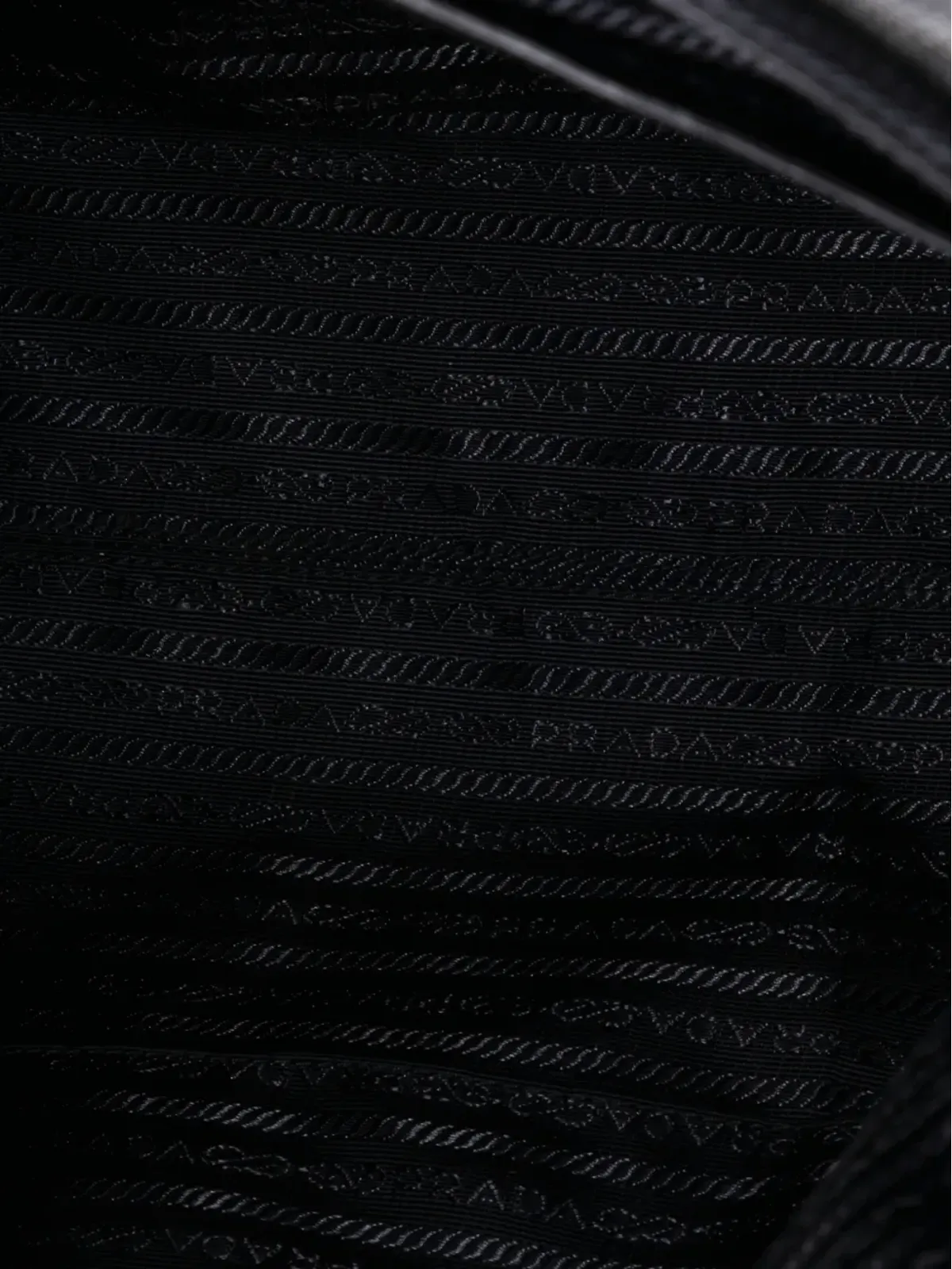 Prada ビンテージ Vela Zip Top Convertible Tessuto Large トートバッグ - ブラック - 画像4