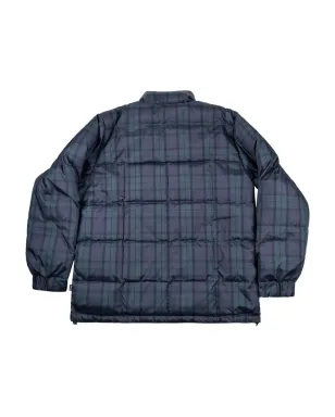 Stüssy チェック柄ダウンシャツジャケット ブルー - サムネイル2