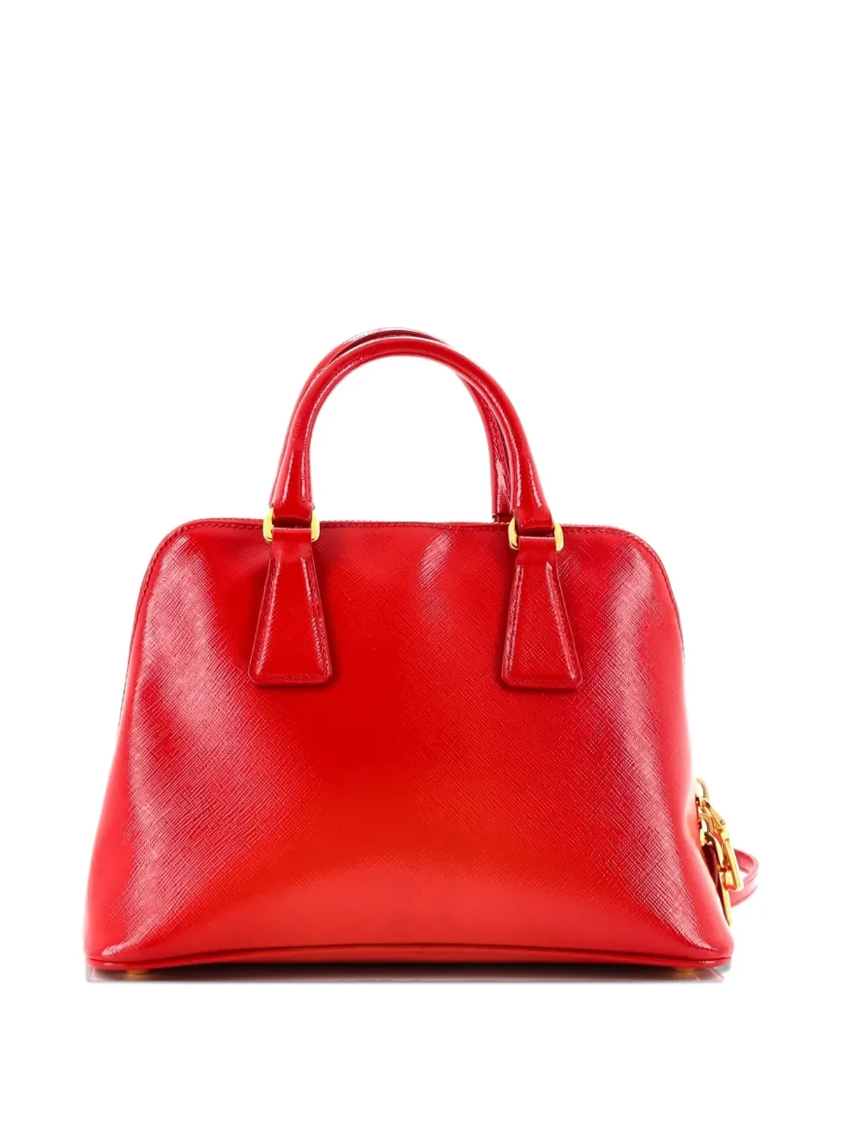 Prada ビンテージ プロムネード バッグ サフィアーノレザー 小型サッチェル - 画像2