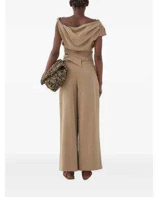 Eleh ベルト付きプリーツパンツ - サムネイル2