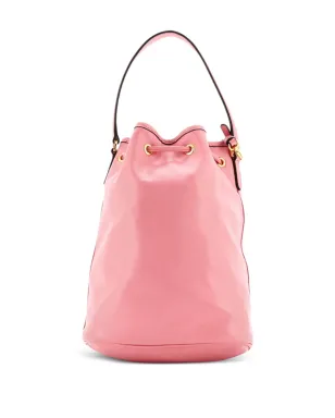 Prada ビンテージ ドローストリングポケット付き ソフトカーフ 小型バケットバッグ - サムネイル2
