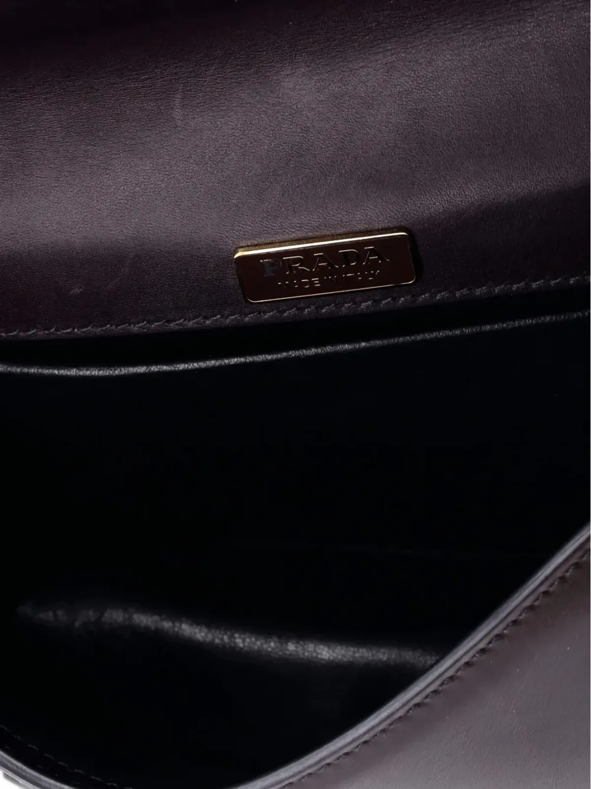 Prada ビンテージ ピオニエール シティ カーフスキン ミニショルダーバッグ パープル - 画像5