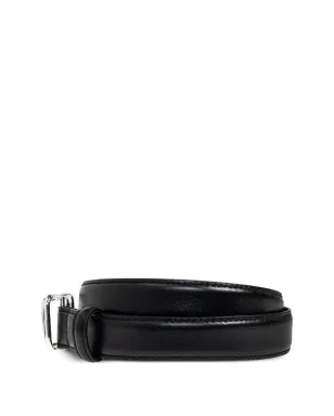 LIE STUDIO Georgia Slim シルバー・バックル カーフレザー ベルト - サムネイル2