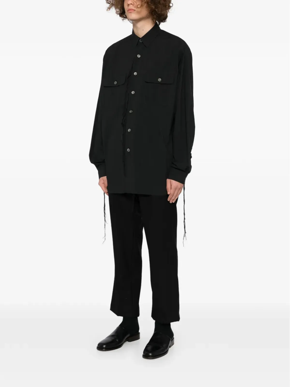 midorikawa strapped shirt - 画像3