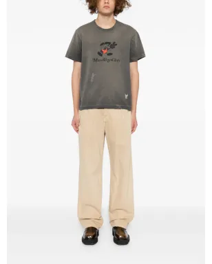MASU Waisted Vick T-shirt - Grey - サムネイル2
