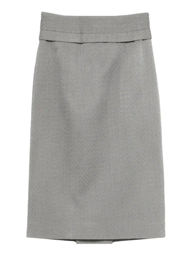 John Galliano Pre-Owned John Galliano Pre-Owned 織りスカートの商品画像